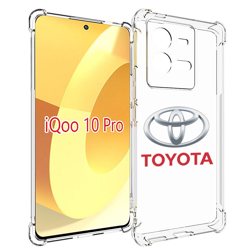 

Чехол MyPads toyota-4 мужской для Vivo iQOO 10 Pro, Прозрачный, Tocco