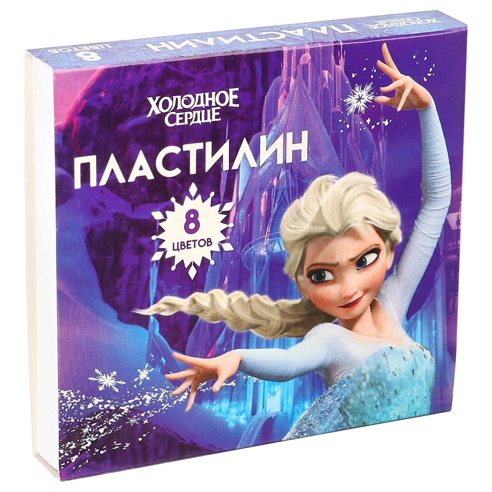 

Пластилин 8 цветов 120 г "Холодное сердце", Разноцветный