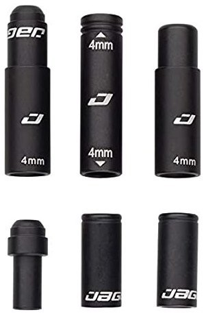 фото Заглушки в комплекте cha154 для 2x elite link shift (18шт.), чёрные, блистер jagwire
