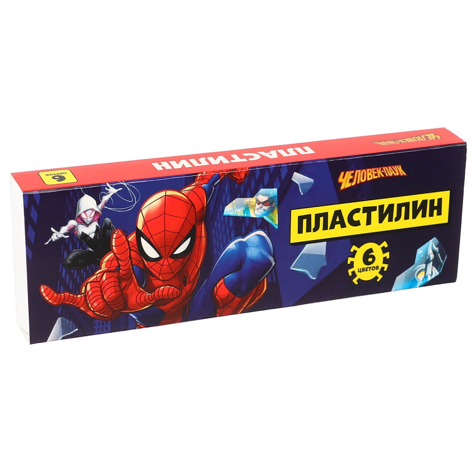 Пластилин 6 цветов 90 г 