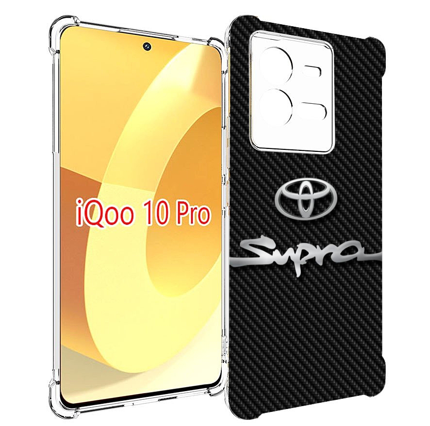 

Чехол MyPads toyota 2 для Vivo iQOO 10 Pro, Прозрачный, Tocco