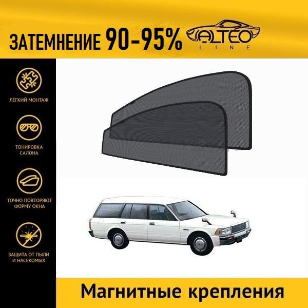 

Автошторки ALTEO PREMIUM на Toyota Crown 8 (S130) (1987-1991) универсал