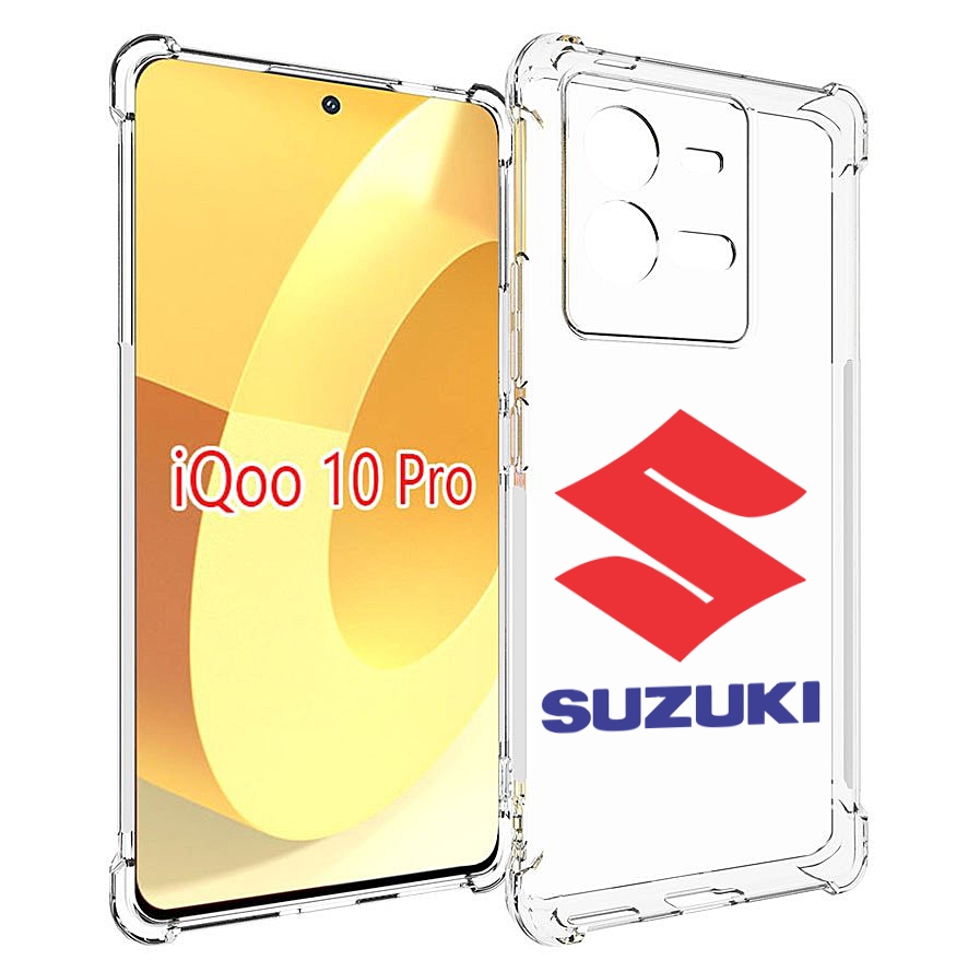 

Чехол MyPads suzuki-3 мужской для Vivo iQOO 10 Pro, Прозрачный, Tocco