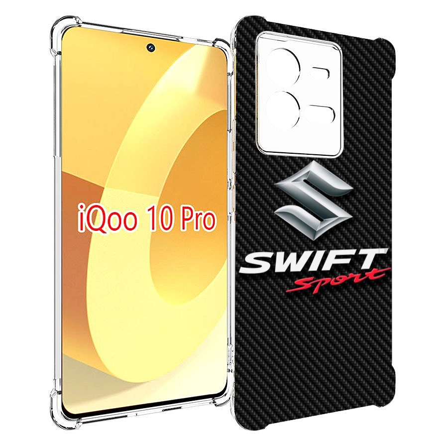 

Чехол MyPads suzuki 1 мужской для Vivo iQOO 10 Pro, Прозрачный, Tocco