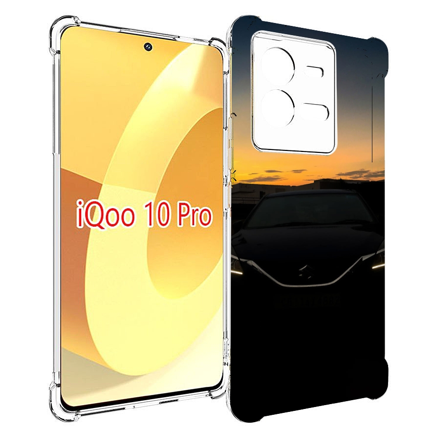 

Чехол MyPads suzuki 2 мужской для Vivo iQOO 10 Pro, Прозрачный, Tocco