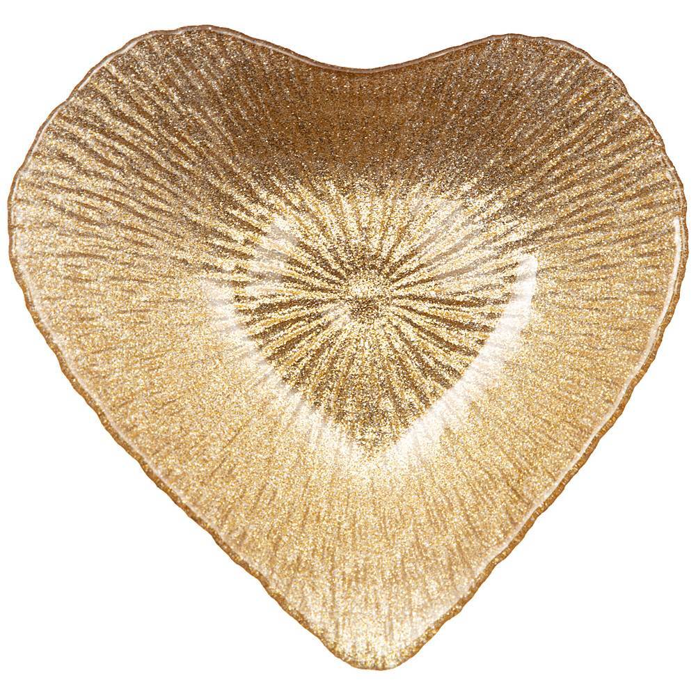 

Блюдо heart gold shiny 16х15х3см без упаковки