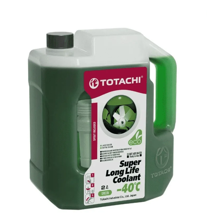 

Антифриз Totachi Super Llc Green -40C 10Л Totachi 4589904520549