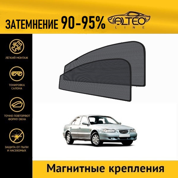 

Автошторки ALTEO PREMIUM на Hyundai Sonata 3 рестайлинг (1996-1998) седан
