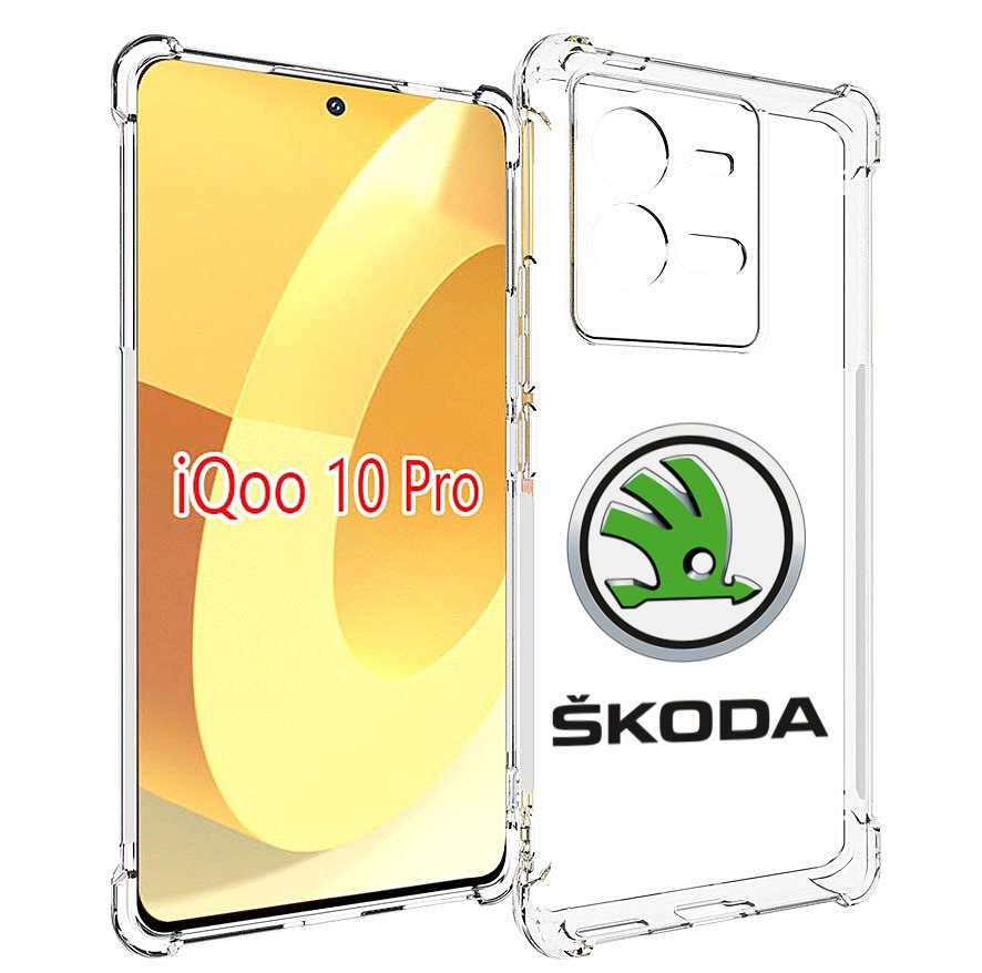 

Чехол MyPads skoda-4 мужской для Vivo iQOO 10 Pro, Прозрачный, Tocco