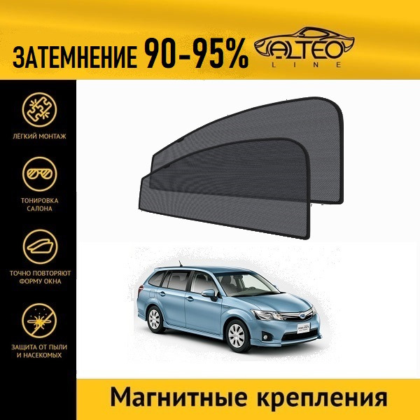 

Автошторки ALTEO PREMIUM на Toyota Corolla Fielder 3 (E160) (2012-2015) универсал