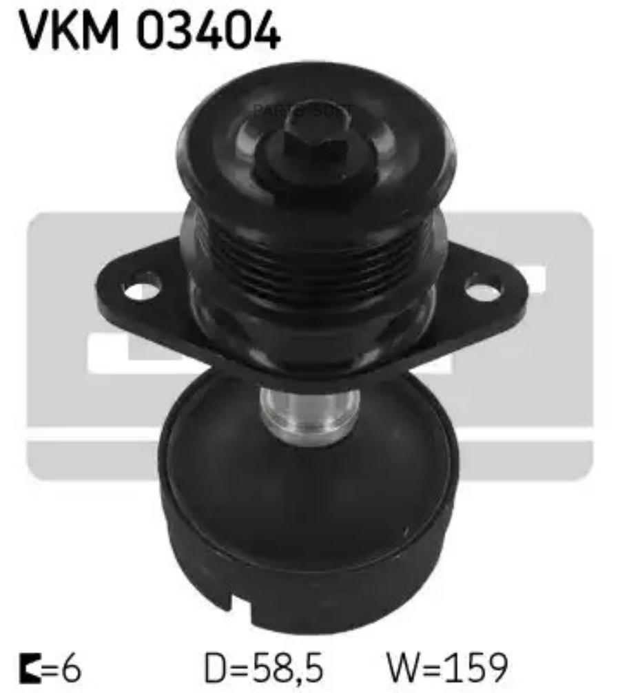 Шкив генератора SKF VKM03404