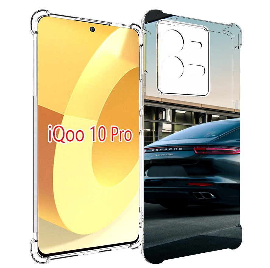 

Чехол MyPads porsche 4 для Vivo iQOO 10 Pro, Прозрачный, Tocco