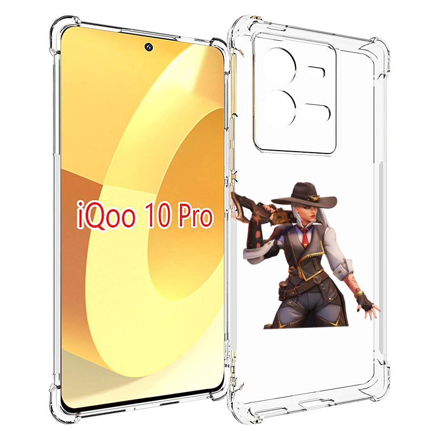 

Чехол MyPads overwatch для Vivo iQOO 10 Pro, Прозрачный, Tocco