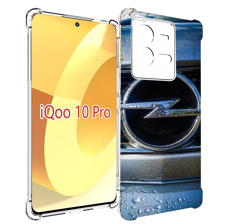 

Чехол MyPads opel 3 мужской для Vivo iQOO 10 Pro, Прозрачный, Tocco