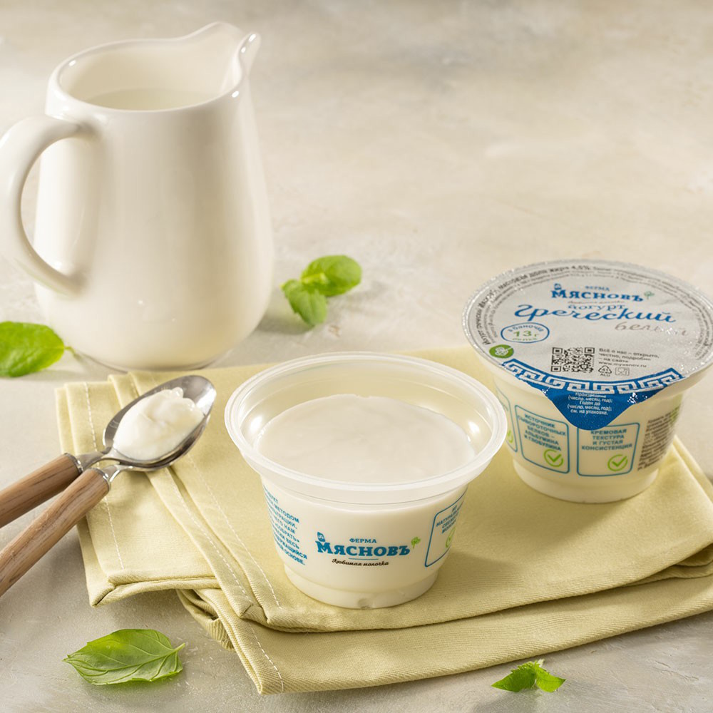 Йогурт МясновЪ ФЕРМА греческий 4,6% 150 г
