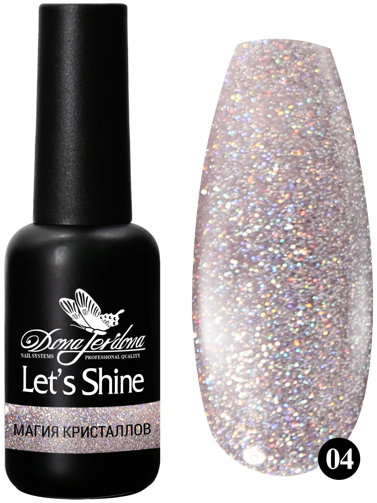 

Гель-лак Dona Jerdona Let's Shine №04