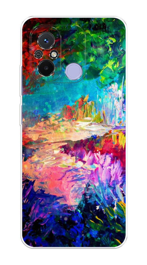 

Чехол на Redmi 12C "Лес-гуашь", Синий;розовый;зеленый, 317550-4