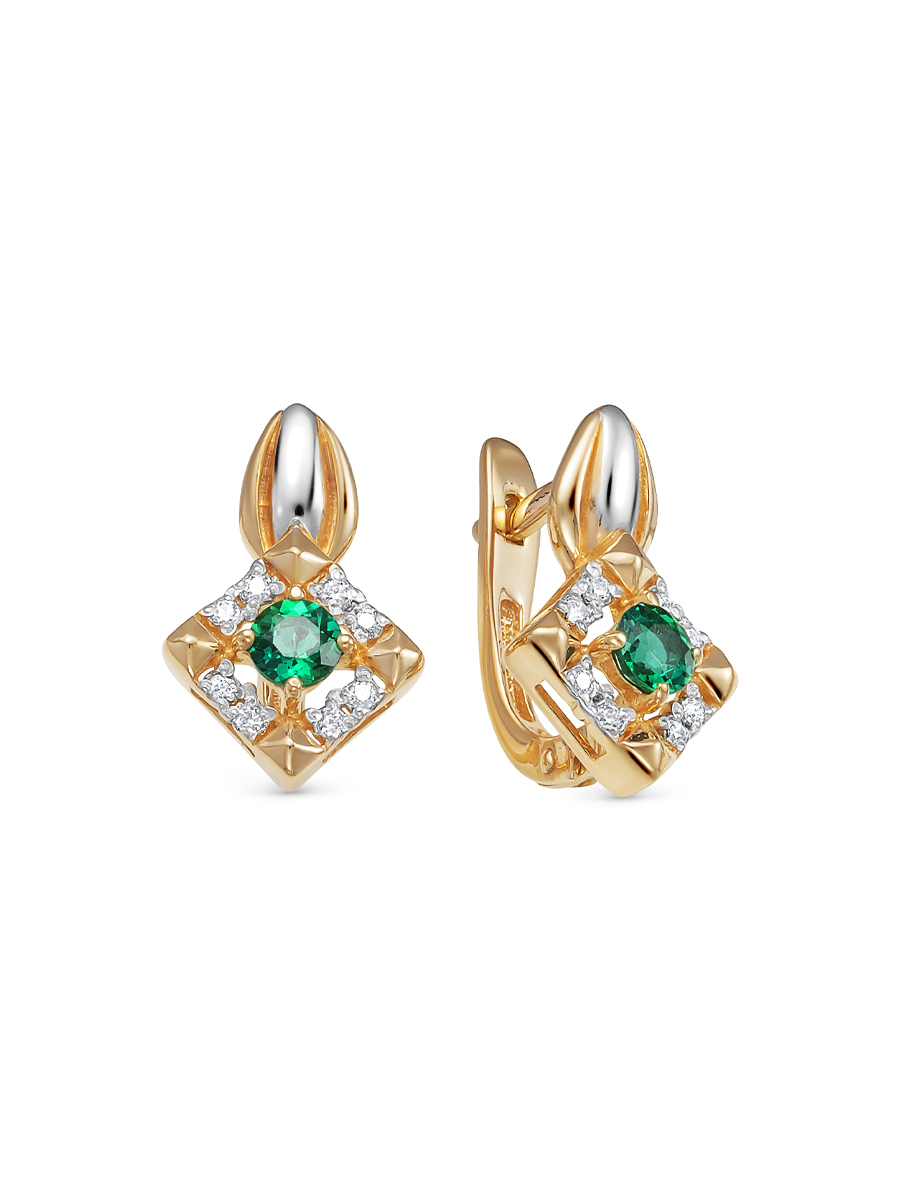 

Серьги из серебра с агатом SamoroDki Jewelry 2-001-07з