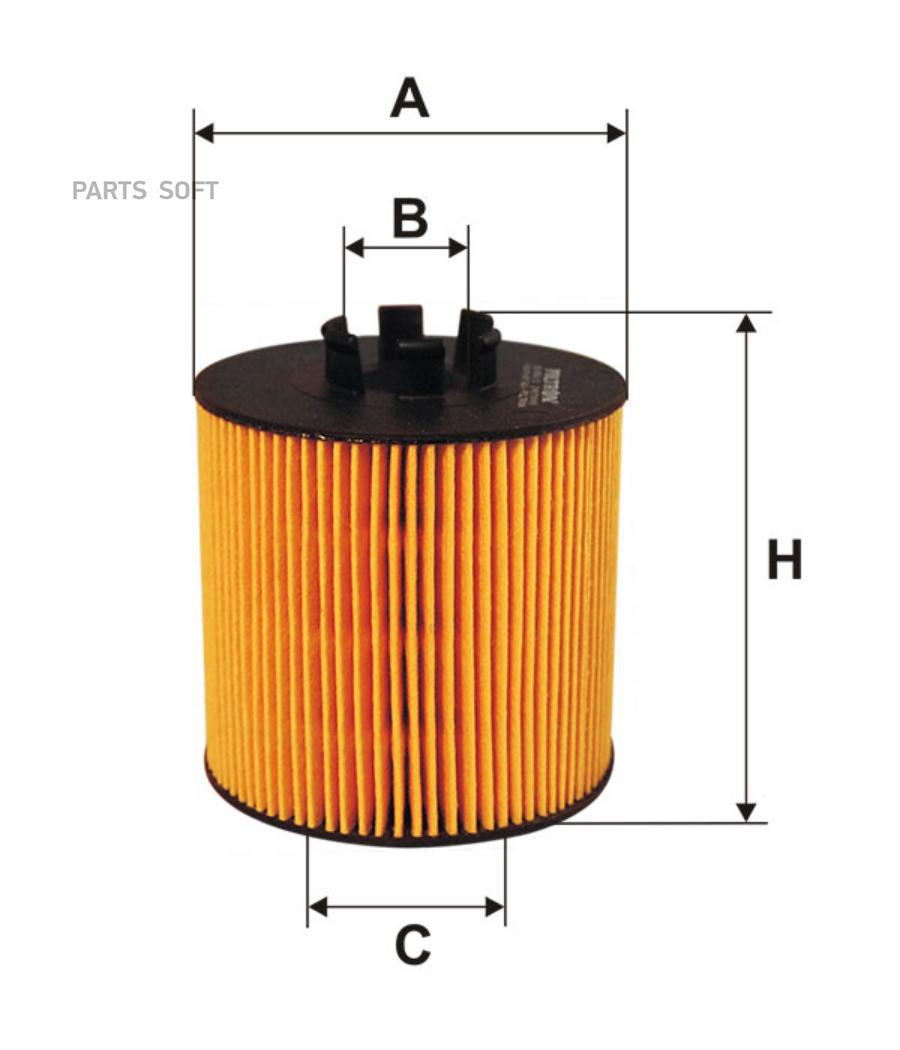 

Фильтр масляный FILTRON OE650/2