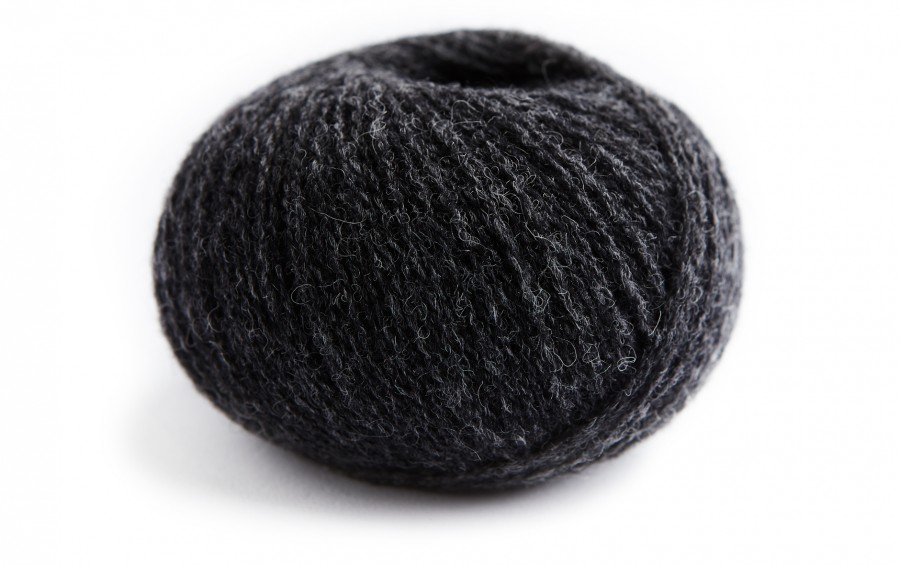 

Пряжа для вязания Lamana Shetland 04, anthrazit, 100% шерсть, Серый, Shetland