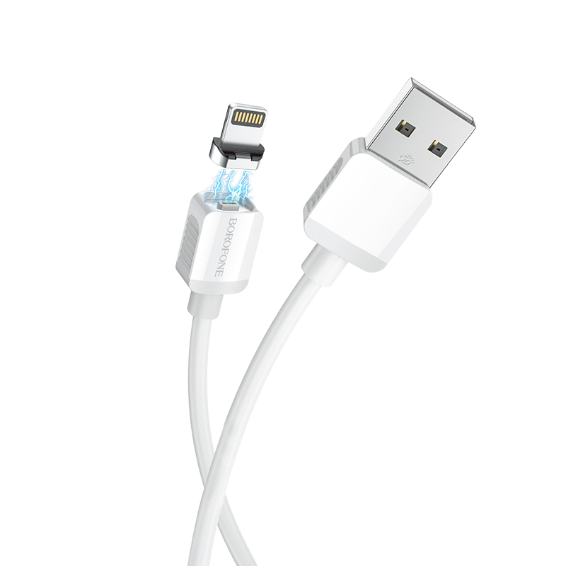 фото Кабель lightning - usb borofone  bx57 1 м белый