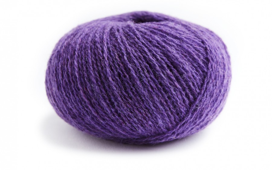 

Пряжа для вязания Lamana Shetland 31, pflaume, 100% шерсть, Фиолетовый, Shetland