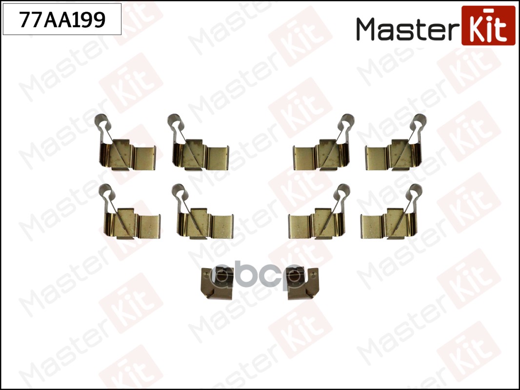 

Ремкомплект тормозного суппорта MASTERKIT 77aa199