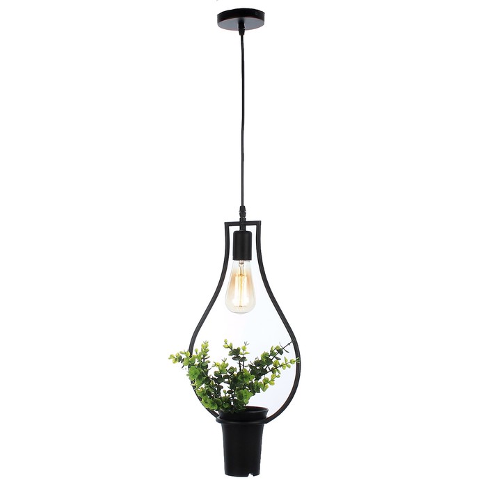 

BayerLux Светильник Лампа черный 1x40W E27 12x34x48 см