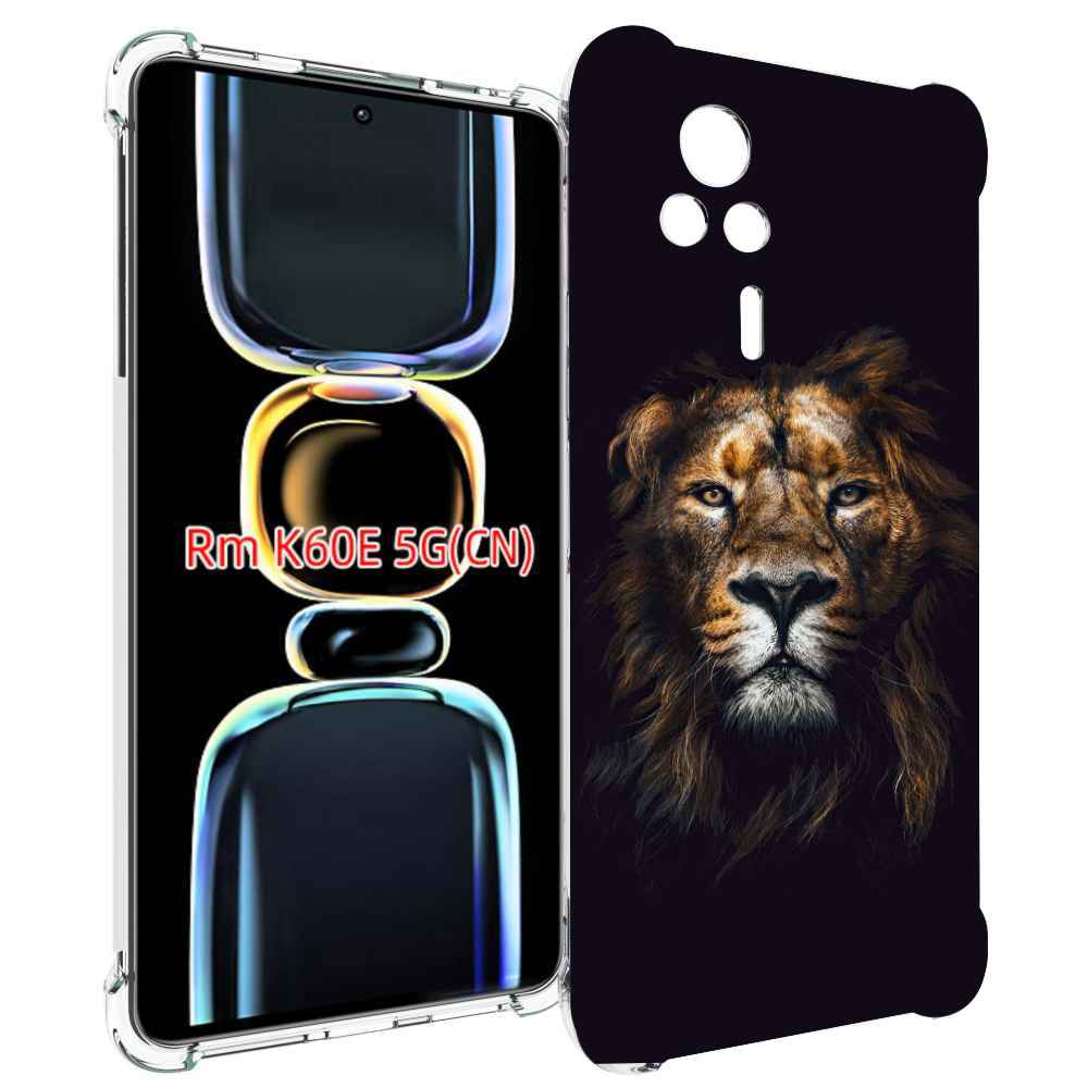 

Чехол MyPads Лев-в-тени мужской для Xiaomi Redmi K60E, Tocco
