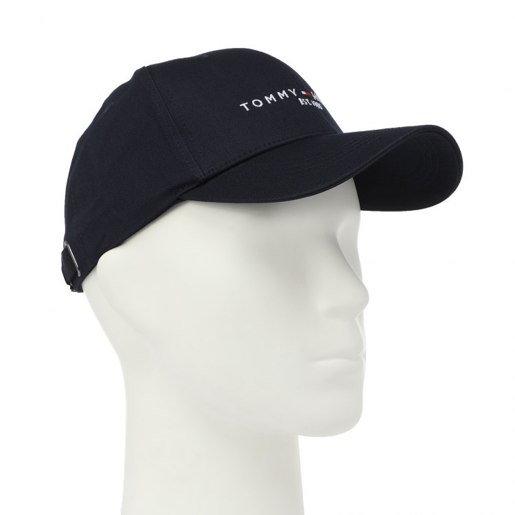

Бейсболка мужская Tommy Hilfiger AM0AM07352 темно-синяя, Синий, AM0AM07352