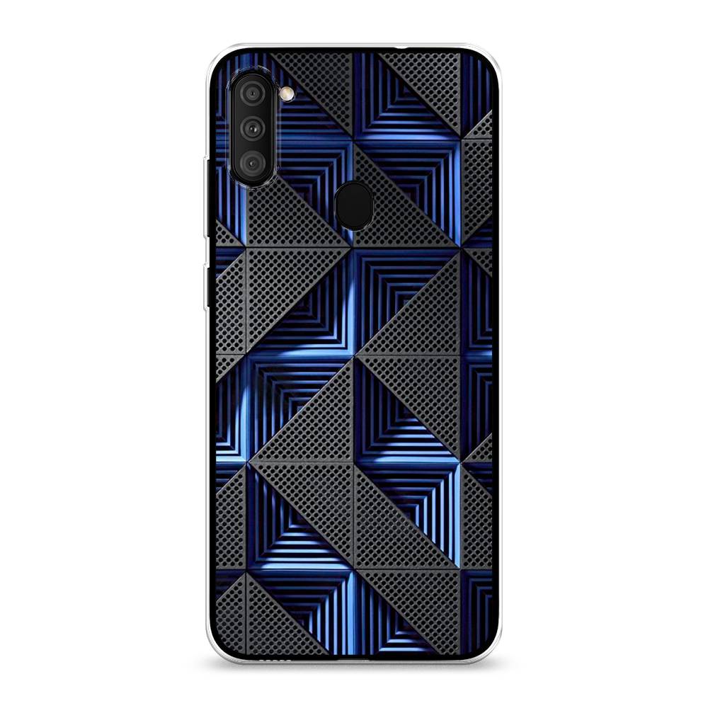 

Чехол на Samsung Galaxy A11 "IBM", Серый;синий, 2100150-3