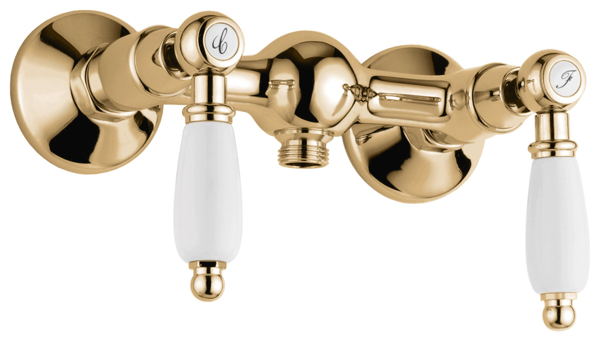 

Смеситель Emmevi Deco Ceramic для душа, цвет бронза 121002BR