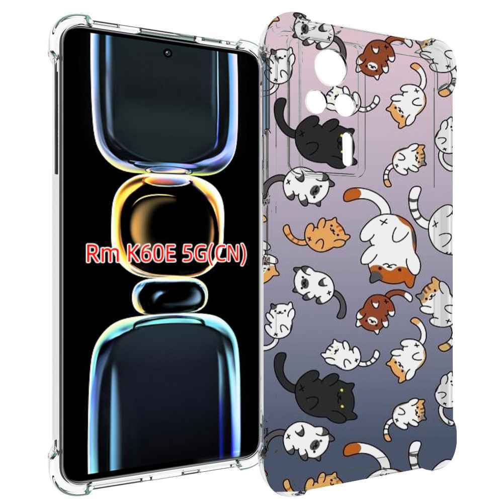 

Чехол MyPads Котики-летают для Xiaomi Redmi K60E, Tocco