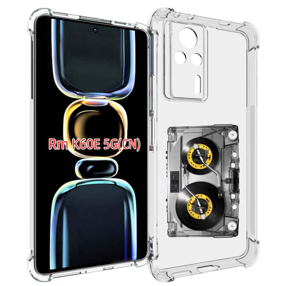 

Чехол MyPads Кассета музыкальная для Xiaomi Redmi K60E, Tocco