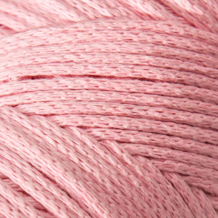 

Пряжа YarnArt Macrame Cotton, 15% полиэстер, 85% хлопок, 225 м/250 гр, (762 пудра), Розовый