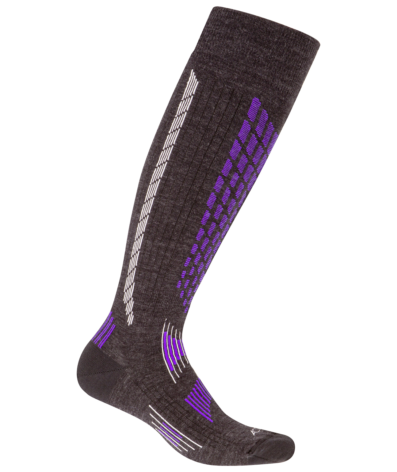 фото Гольфы accapi ski cashmere, iron/purple, 45-47 eu