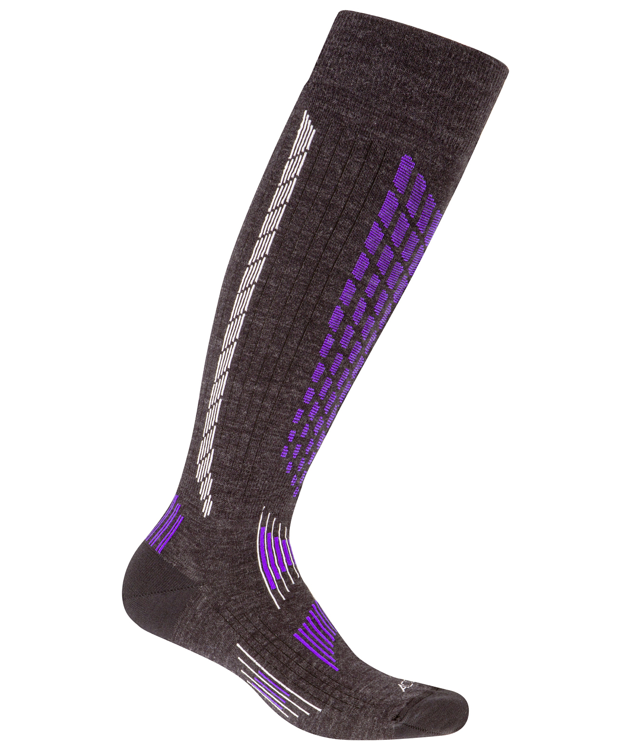 фото Гольфы accapi ski cashmere, iron/purple, 39-41 eu