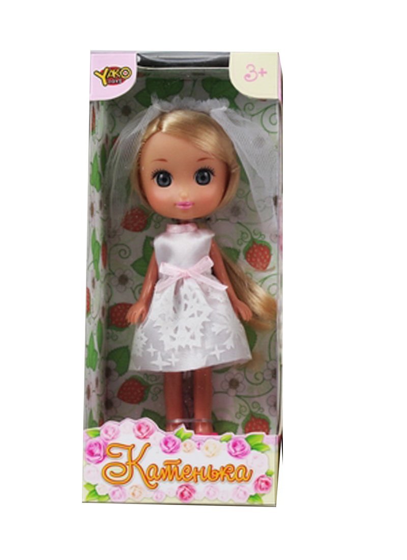 

Кукла Катенька невеста 16,5см.,в ассорт. кор., M6619