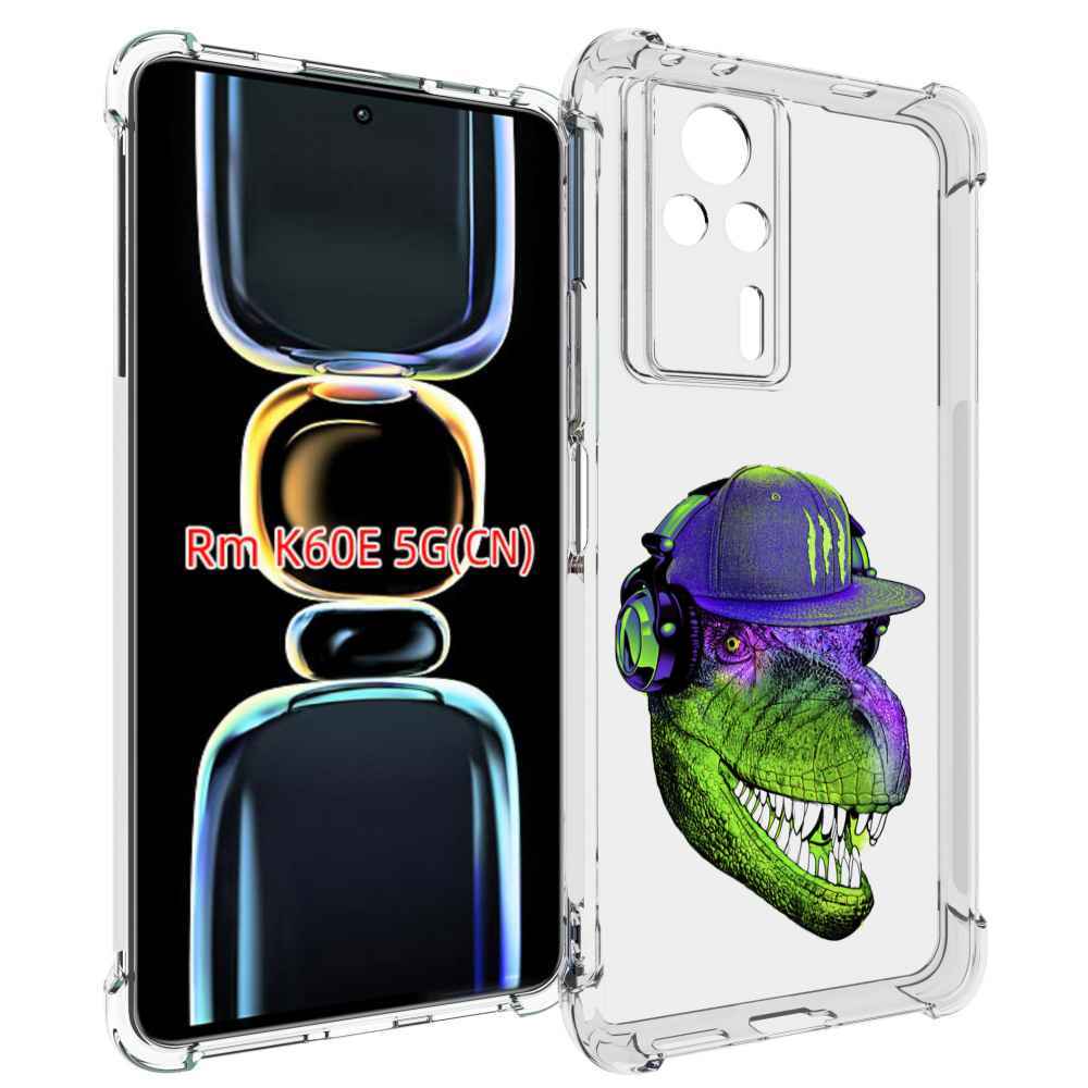 

Чехол MyPads Динозавр в кепке для Xiaomi Redmi K60E, Tocco