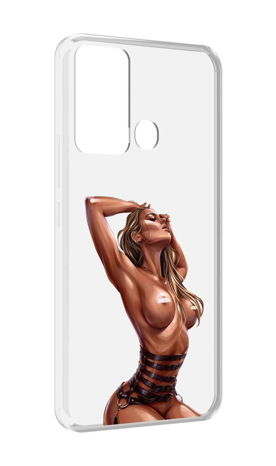 

Чехол MyPads Портупея денский для Infinix Hot 12i, Прозрачный, Tocco