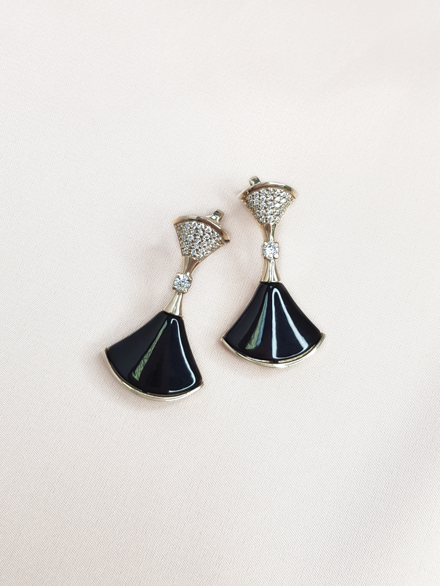 

Серьги-пусеты из серебра с янтарем SamoroDki Jewelry 2200891з, 2200891з