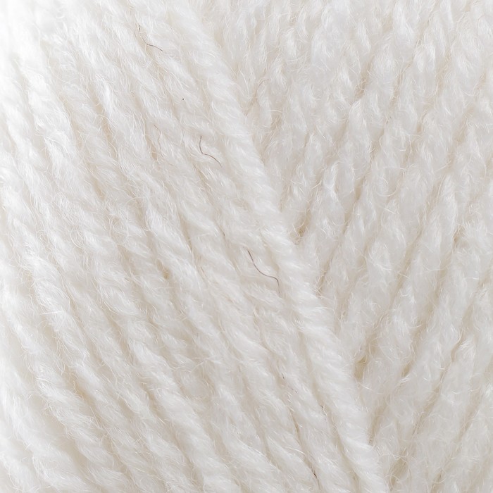 

Пряжа Charisma 80% шерсть, 20% акрил 200м/100гр (501 белый)