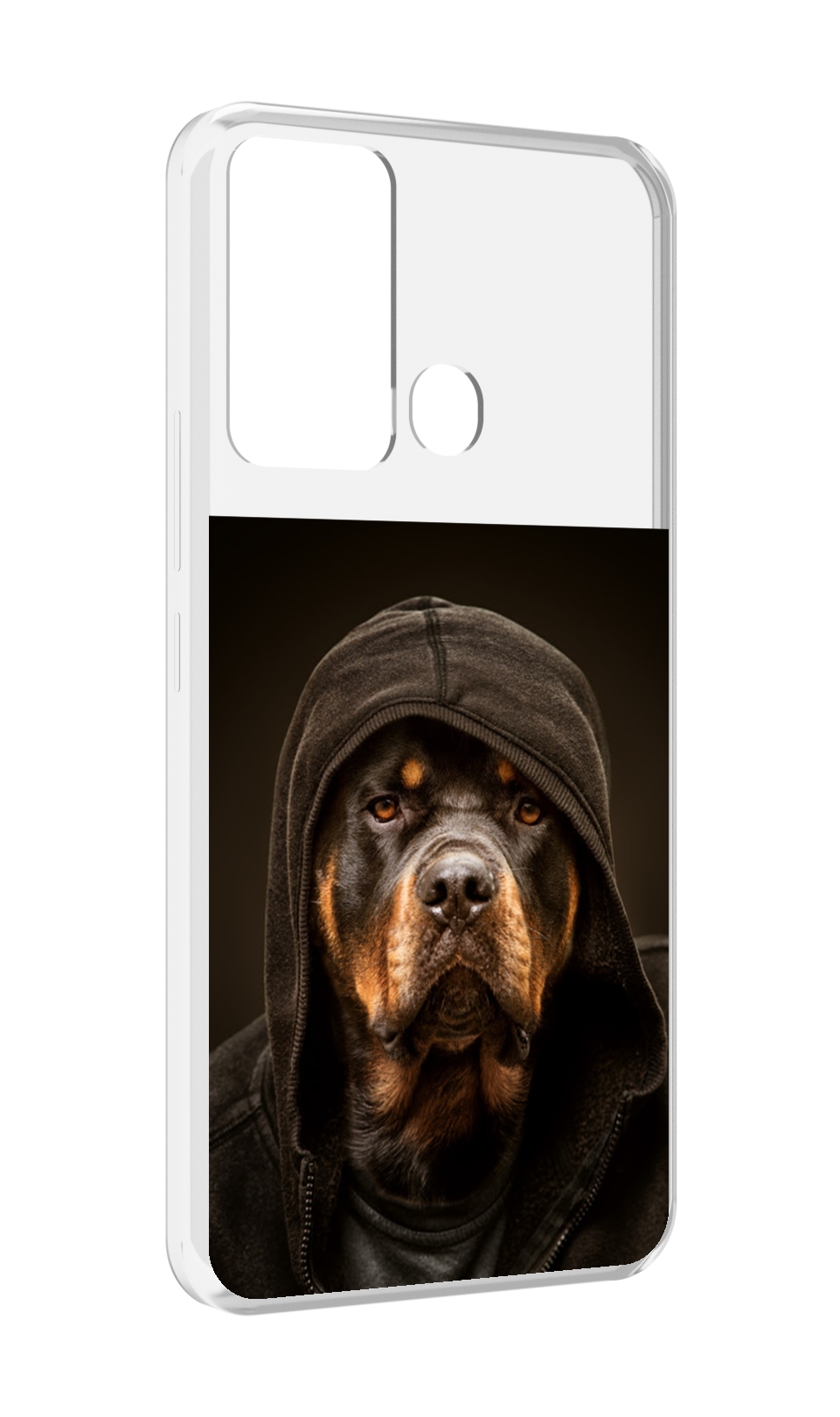 

Чехол MyPads Пес-барбос для Infinix Hot 12i, Прозрачный, Tocco