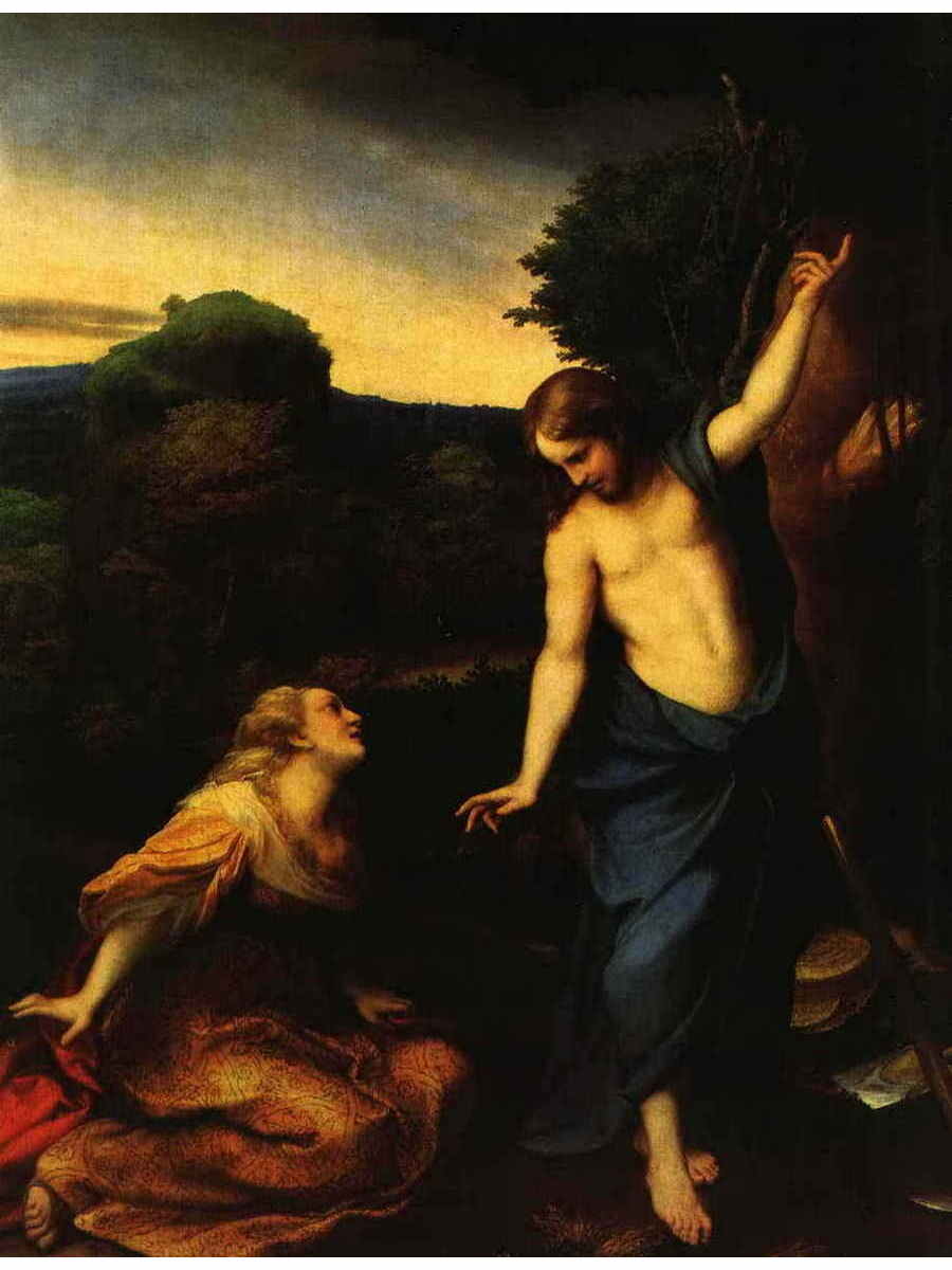 

Постер DRABS A3 Корреджо Noli me tangere He тронь меня