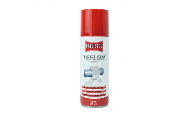 

Смазка тефлоновая Klever-Ballistol PTFE-Spray (Teflon) 200 мл (25602)