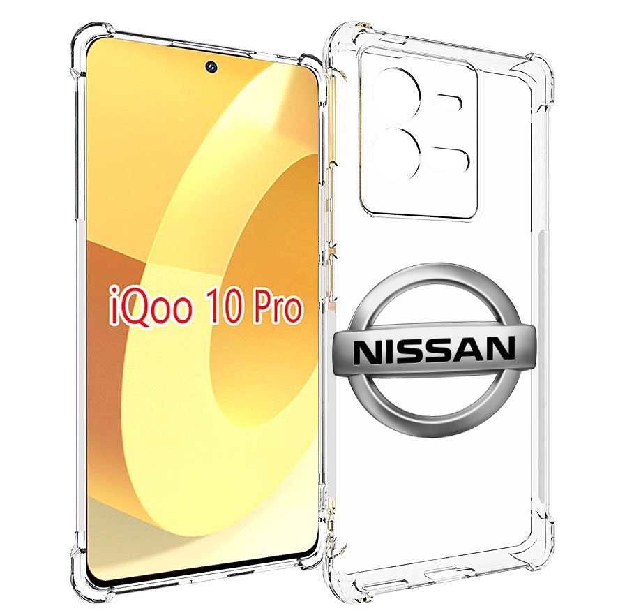 

Чехол MyPads nissan-3 мужской для Vivo iQOO 10 Pro, Прозрачный, Tocco