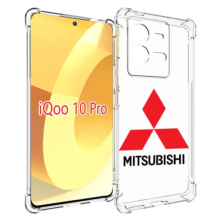 

Чехол MyPads mitsubishi-3 для Vivo iQOO 10 Pro, Прозрачный, Tocco