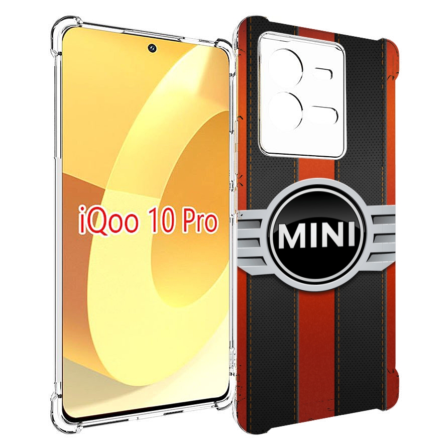 

Чехол MyPads mini-1 для Vivo iQOO 10 Pro, Прозрачный, Tocco