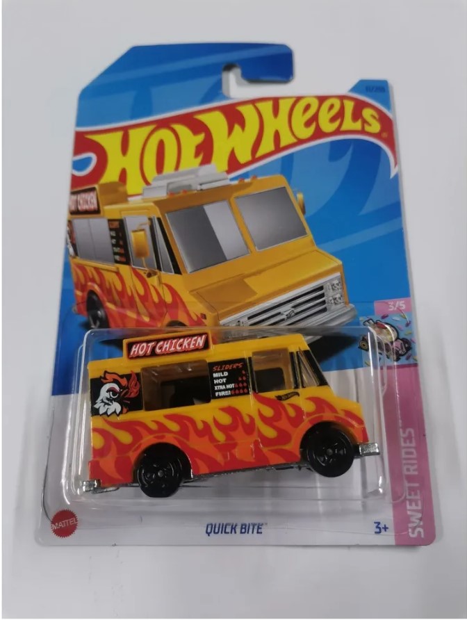 Машинка Hot Wheels базовой коллекции QUICK BITE оранжевая 5785/HKH19 машинка базовой коллекции hot wheels glory chaser голубая 5785 hkh42