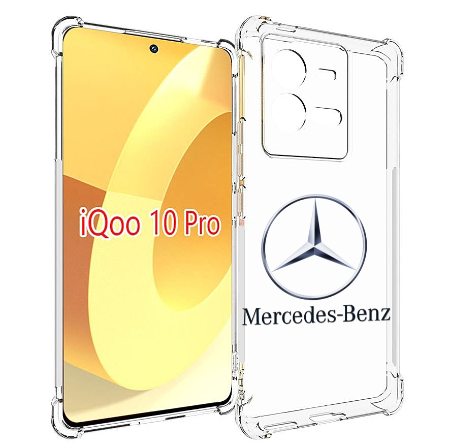 

Чехол MyPads mercedes-7 мужской для Vivo iQOO 10 Pro, Прозрачный, Tocco